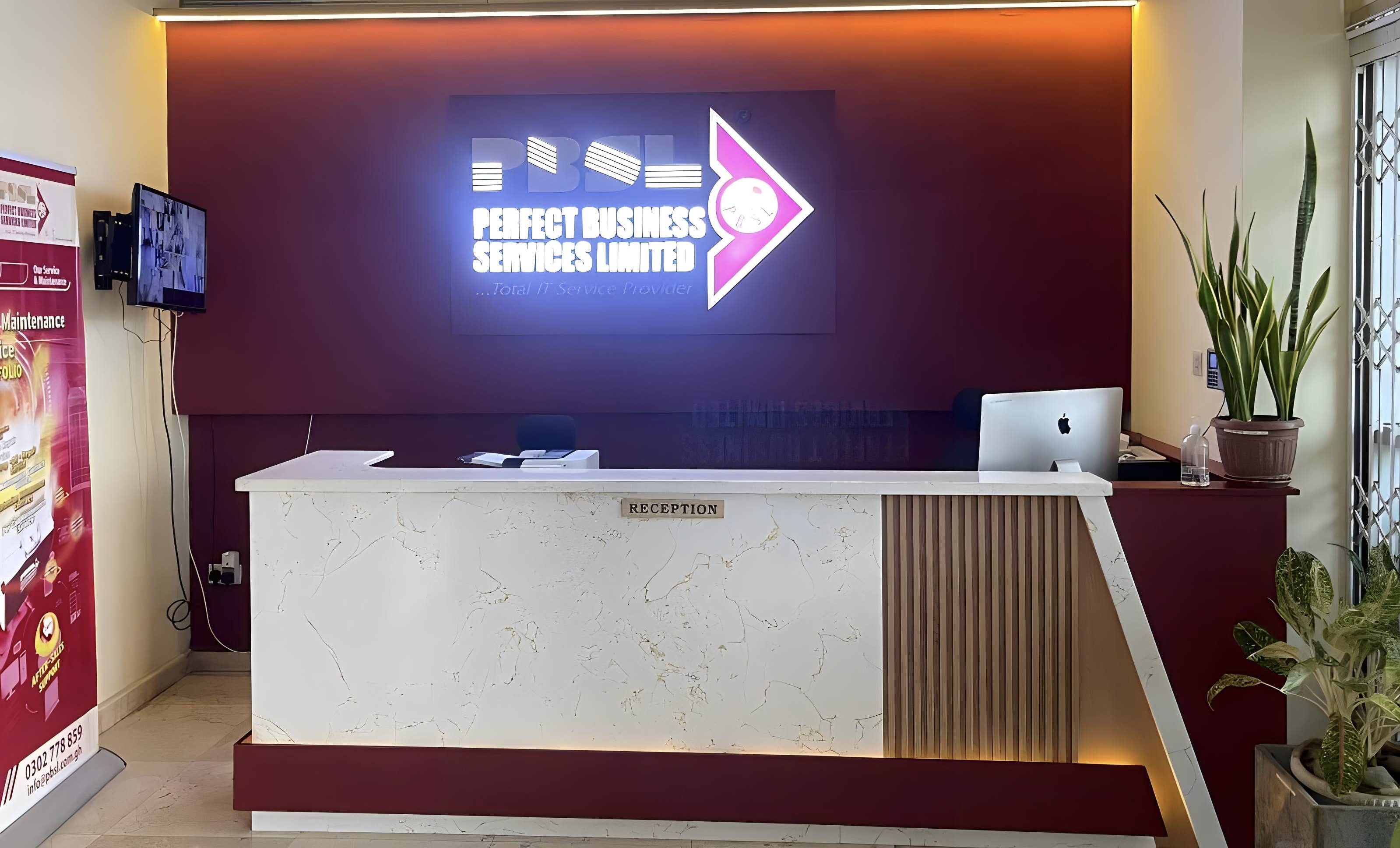 PBSL reception area