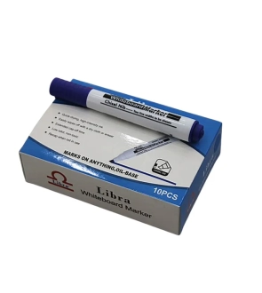 Libra Permanent Marker Chisel Tip Blue