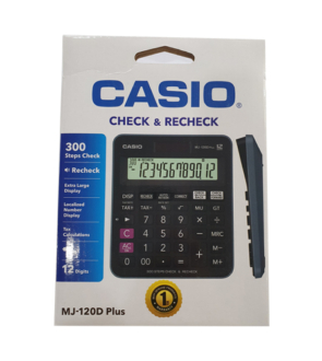 Casio Calculator MJ-120D Plus-Bk-WA