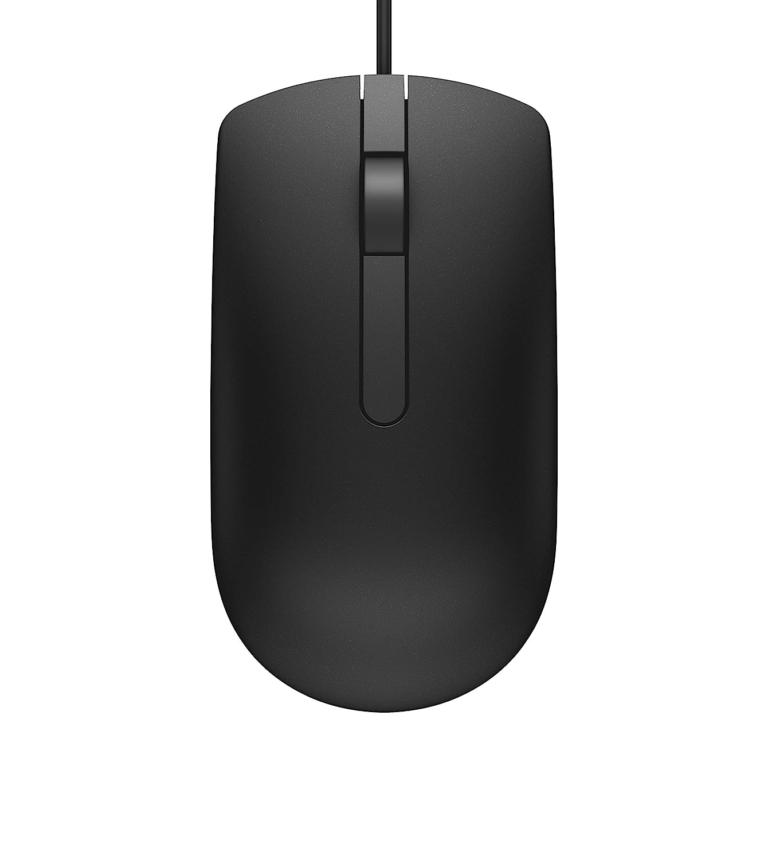 Dell MS116 USB Optical Mouse (Black)