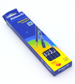 Pelikan Triangular HB Pencils Without Eraser 12S 408020
